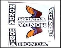 S-7 Honda Wing Sheet Red/Purple/Gold